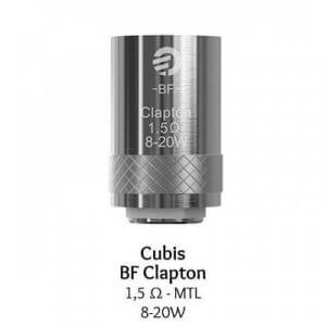 Pack de 5 résistances  BF Clapton (1.5) pour Cubis - Joyetech