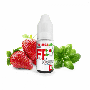 E-LIQUIDE FRAISE / BASILIC 50/50 - FLAVOUR POWER