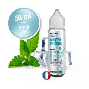 E-LIQUIDE MENTHE-FRAÎCHE 50ML - FLAVOUR POWER