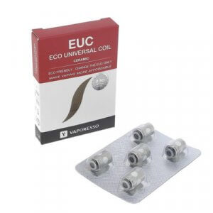 Pack de 5 résistances EUC Céramique (0.3 / 0.5)  - Vaporesso