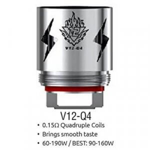 Pack de 3 résistances TFV12-Q4 (0.15) - Smok