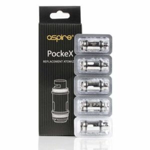 Pack de 5 résistances PockeX 0.6 ohms - Aspire