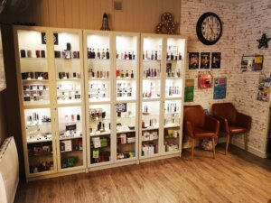 Vitrine de l'Atelier Vapote