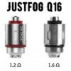 Pack de 5 résistance Jusfog Q16 chez Atelier Vapote