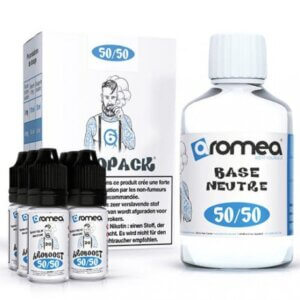 base-50pg-50vg 6mg 200ml de Aromea chez Atelier Vapote