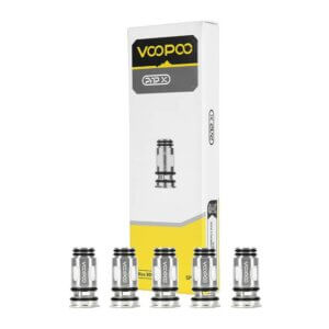 pack de 5 résistance PNP X de chez Voopoo disponible chez l'Atelier Vapote