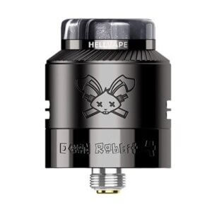 Dripper Dead Rabbit 4 RDA Hellvape Gunmetal chez atelier Vapote