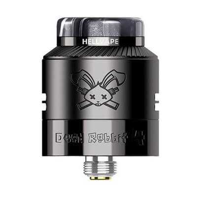 Dripper Dead Rabbit 4 RDA Hellvape Gunmetal Dripper Dead Rabbit 4 RDA Hellvape Gunmetal chez atelier Vapote