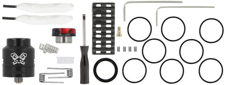 Dripper Dead Rabbit 4 RDA de Hellvape chez Atelier Vapote boite