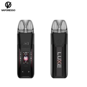Kit Luxe XR MAX 2 DARK BLACK LEATHER de Vaporesso chez Atelier Vapote