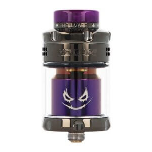 atomiseur dead rabbit v3 rta joker edition Shiny Gunmetal Purple de hellvape Chez Atelier Vapote