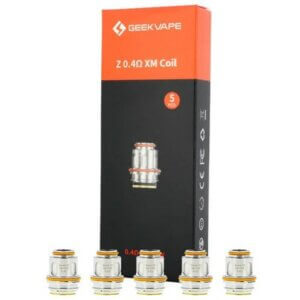 Pack de 5 résistance Zeus XM 0,4 ohms de Geekvape chez atelier Vapote