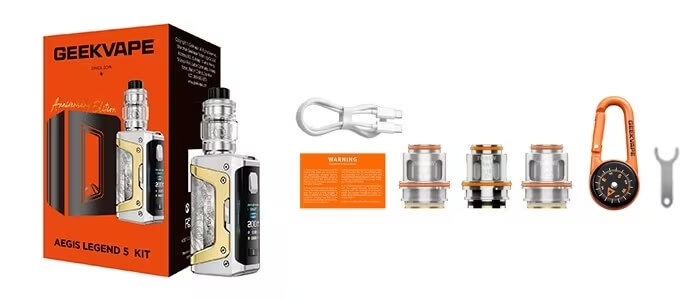 Kit Aegis Legend 5 Everest Sunrise Édition Limitée de Geekvape chez Atelier Vapote 4