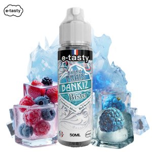 E-liquide Bisto Extra Frais 50ml Bankiz by E.Tasty framboise bleue et baies rouges - disponible chez atelier-vapote.fr